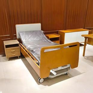 供应适老化床康养中心护理院老人床手动起背摇床护理康复床老年床
