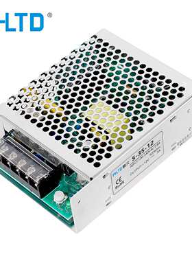 跨境工厂直销鹏汉开关电源盒S-35W-12V3A变压器交流220V转12V直流