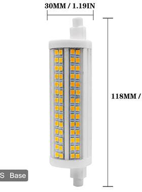 230/120V 调光LED R7S 118 20W 2500lm 替J118 500W 金卤灯透明罩