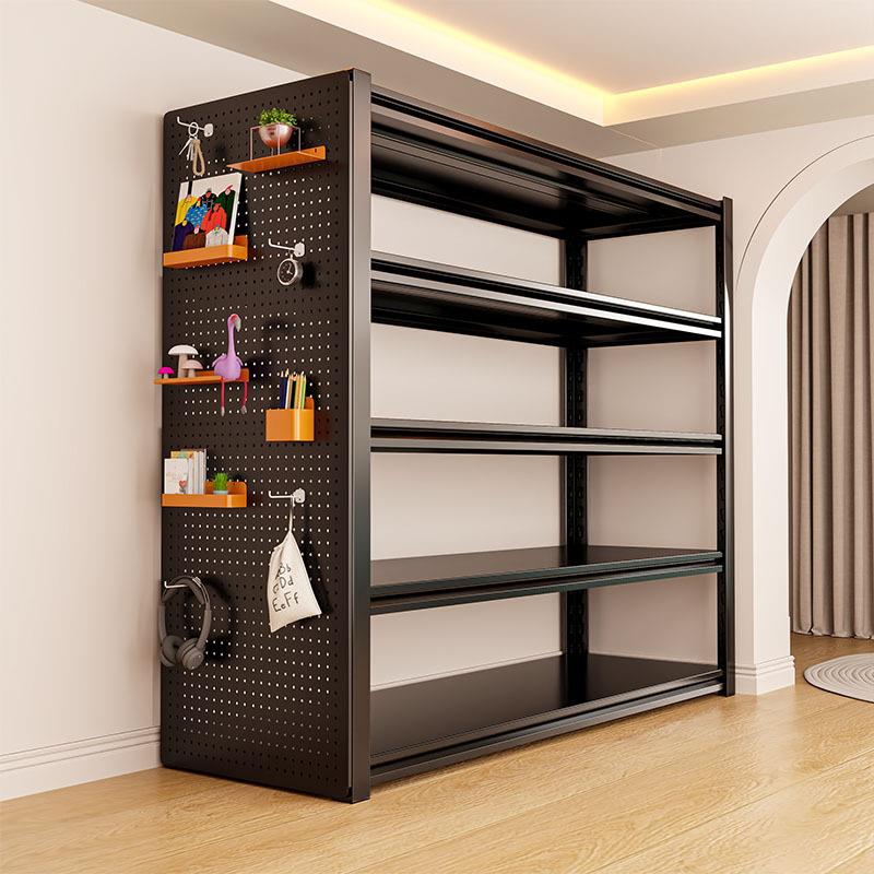 家用置物架落地多层货架阳台客厅收纳架储物间超市快递整理展示架