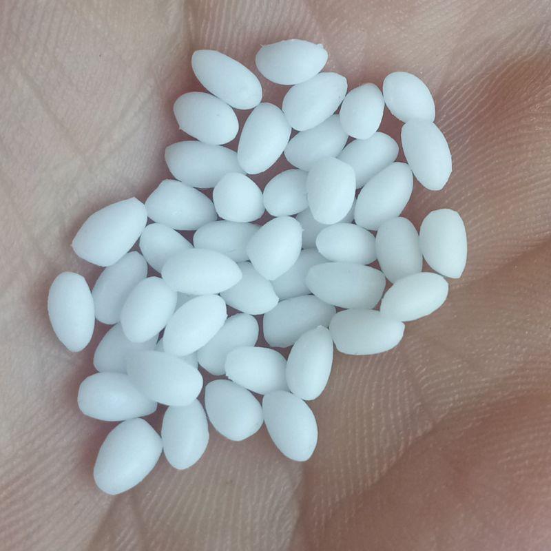 白色TPE50度包胶料 二次注塑包粘手柄料手感柔软 TPE包胶PC塑料