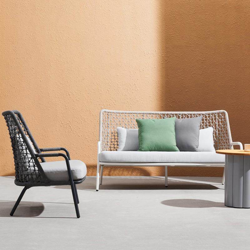 户外沙发家具设计师创意藤编沙发露台庭院茶几藤椅阳光房室外沙发,鲜花速递/花卉仿真/绿植园艺,割草机/草坪机,淘宝优惠券,粉丝福利购,淘宝优惠卷