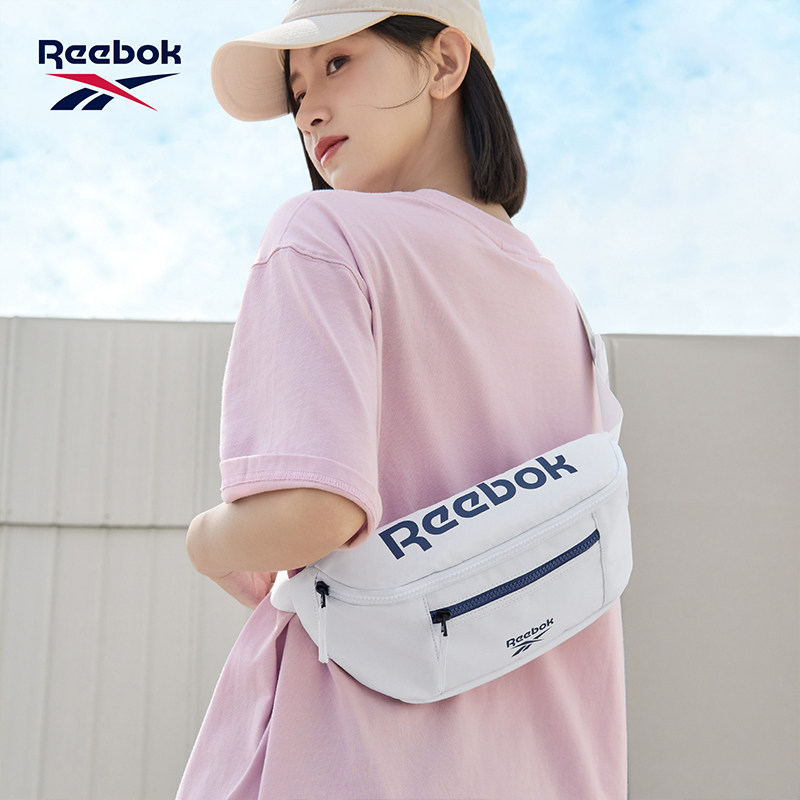 锐步夏季运动胸包女背包时尚轻便挎包户外徒步腰包大容量男单肩包