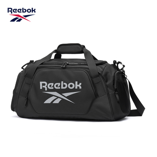 Reebok锐步短途旅行包男款大容量运动健身包女出差手提单肩行李袋