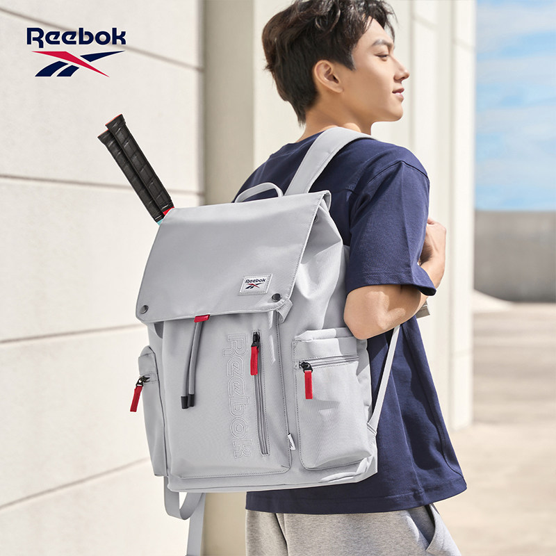 Reebok锐步羽毛球包男生潮流学院风大容量电脑包休闲学生双肩包女,箱包皮具/热销女包/男包,双肩背包,淘宝优惠券,粉丝福利购,淘宝优惠卷