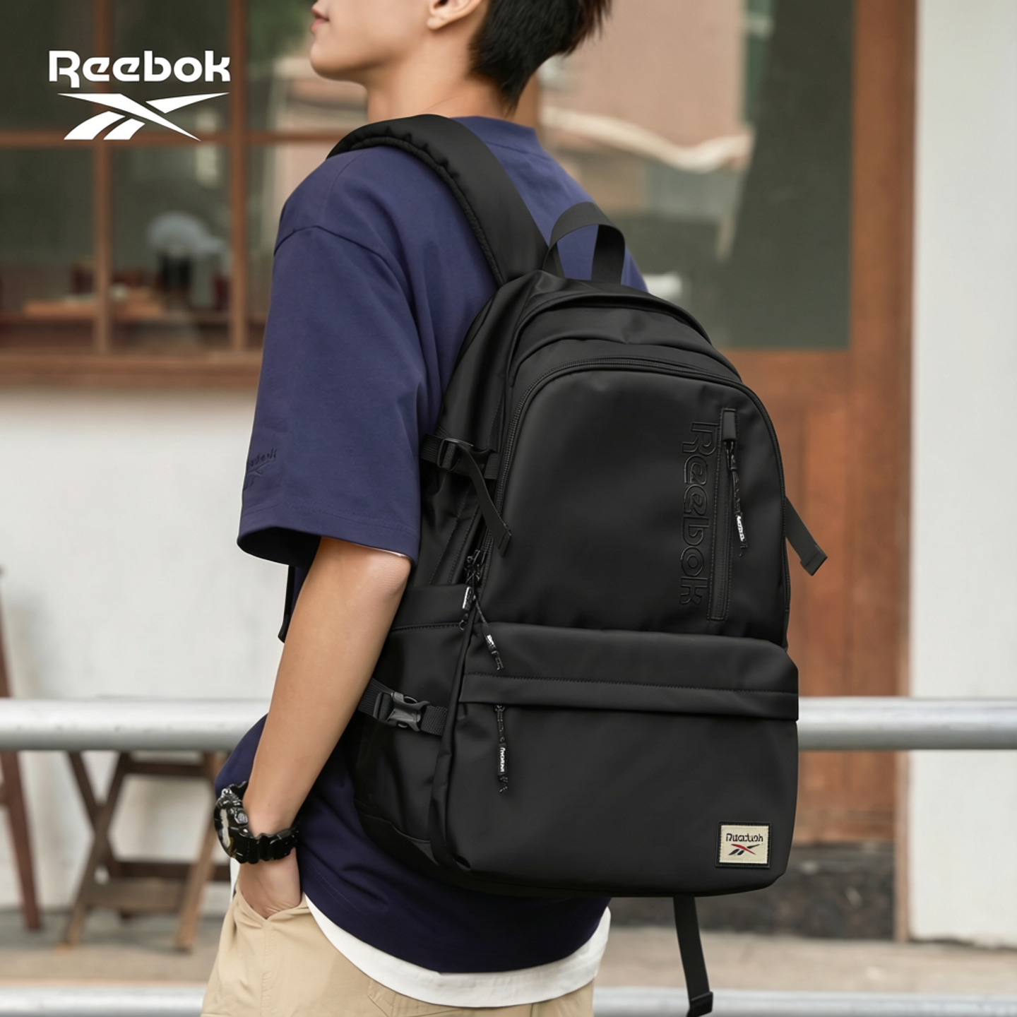 Reebok锐步双肩包男休闲潮流背包初高中学生书包女轻便电脑包,箱包皮具/热销女包/男包,双肩背包,淘宝优惠券,粉丝福利购,淘宝优惠卷