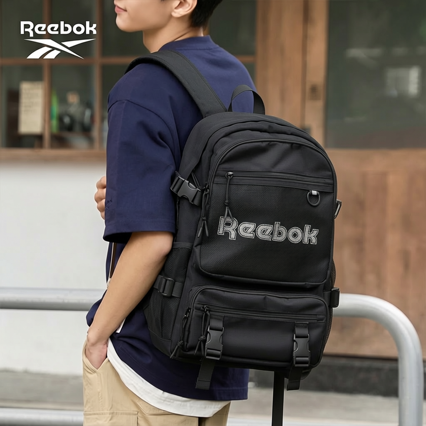 Reebok锐步男士双肩包户外大容量旅行包初高中大学生书包电脑背包,箱包皮具/热销女包/男包,双肩背包,淘宝优惠券,粉丝福利购,淘宝优惠卷
