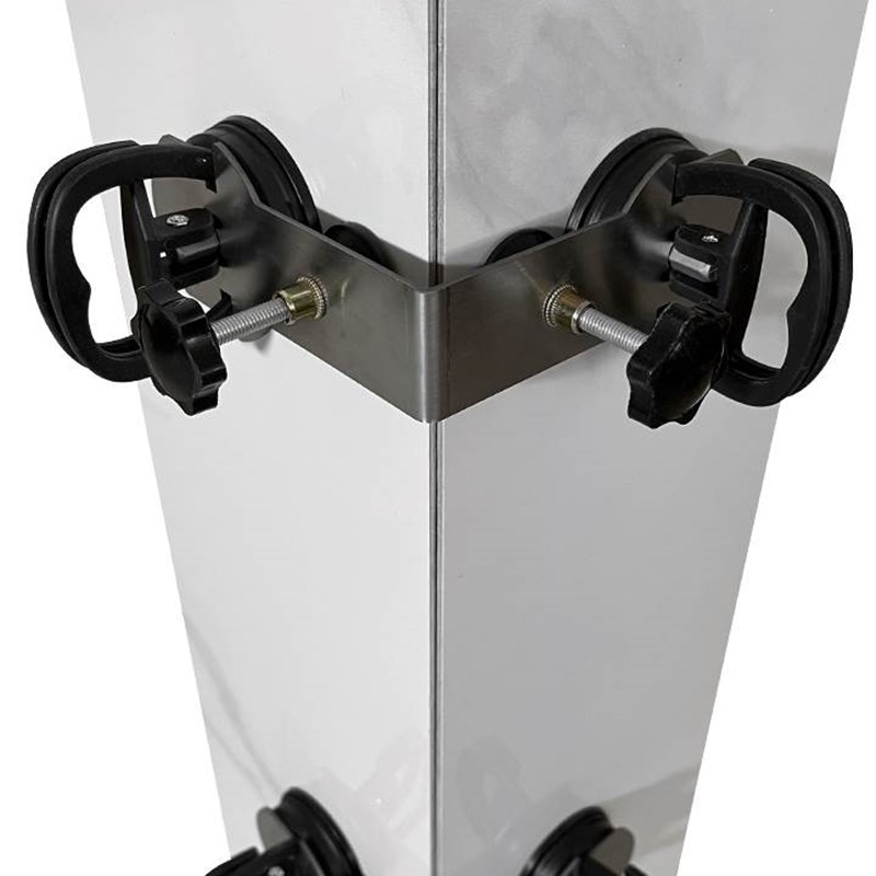 海棠角大板拼接调节定型鱼缸90度直角固定拉紧吸盘器瓷砖大理石