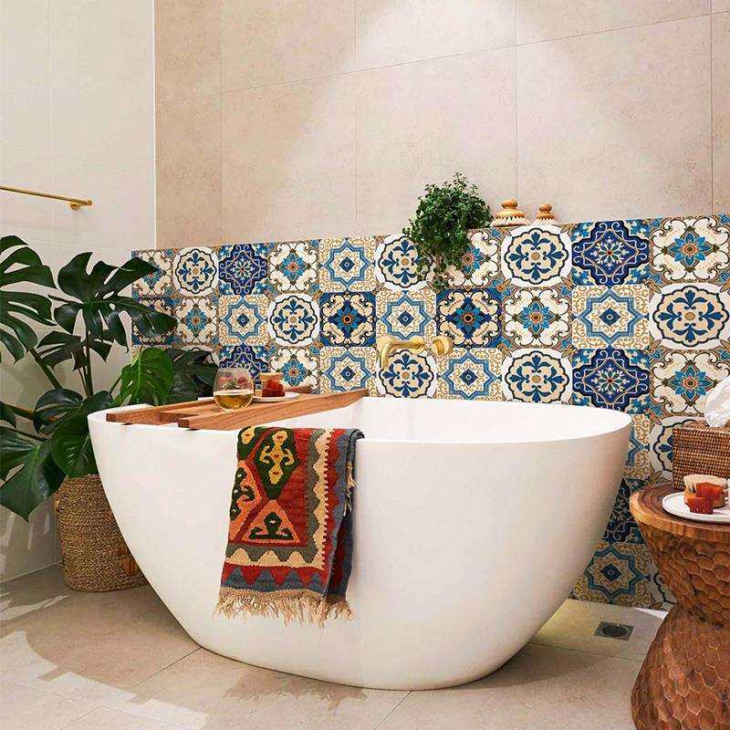 迷情摩洛哥墙纸自粘防水防潮防油贴纸厨房装饰卫生间壁纸,鲜花速递/花卉仿真/绿植园艺,割草机/草坪机,淘宝优惠券,粉丝福利购,淘宝优惠卷