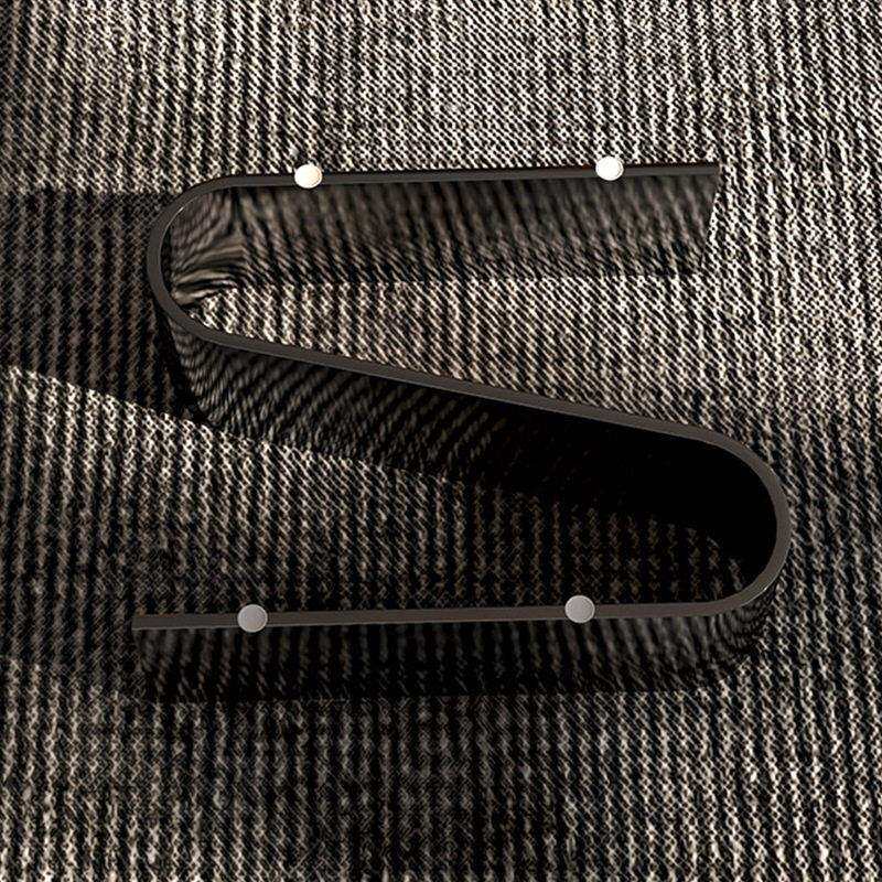玻璃茶几圆形简约小户型家用客厅设计师钢化玻璃茶几客厅家具组合