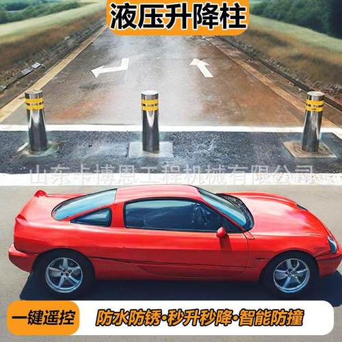 全自动升降柱 固定式升降柱 电动升降柱全自动遥控挡车柱