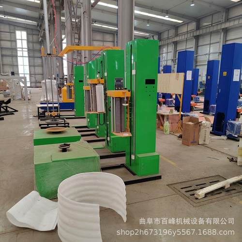 拉伸式托盘全自动缠绕膜打包机 自动断切膜缠绕机 自动缠绕机