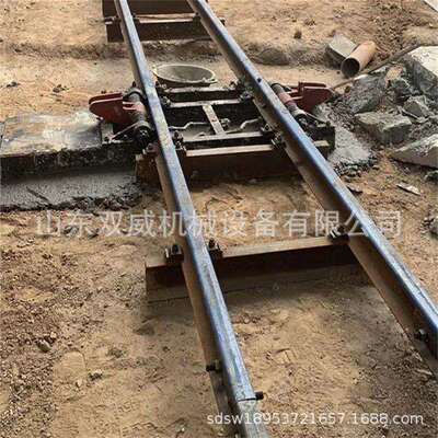 厂家销售矿用单开道岔 气动道岔 30kg 43kg道岔厂家