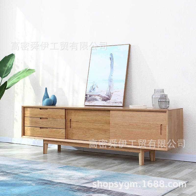 北欧全实木电视柜欧式简约现代小户型1.8米橡木地柜厅柜储物柜,鲜花速递/花卉仿真/绿植园艺,割草机/草坪机,淘宝优惠券,粉丝福利购,淘宝优惠卷