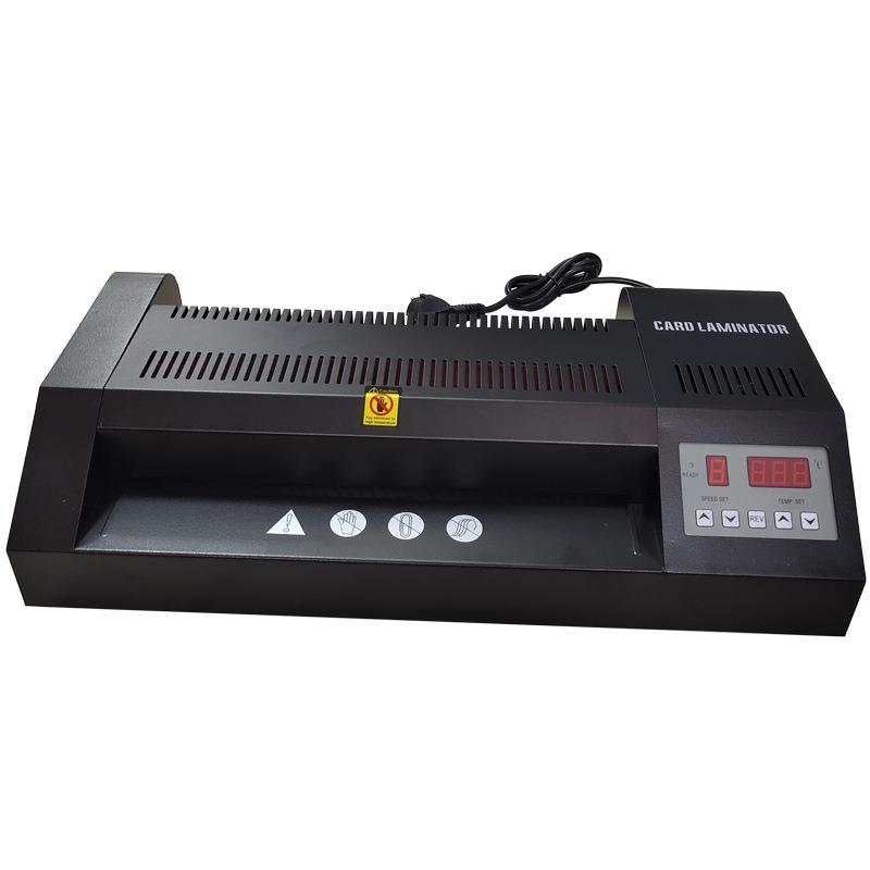 焕达HD330T调速变速过膜机A3/A4通用过塑机相片文件塑封机过胶机