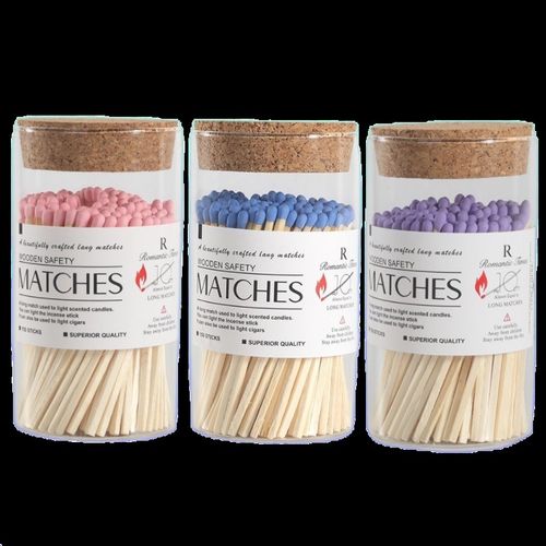 香薰蜡烛专用长火柴10cm加长杆点烟点香点火器工具高颜值高档摆件