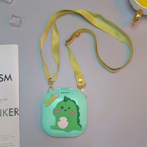 带镜子方形隐形牙套正畸保持器盒便携式随身牙套收纳盒带挂绳磁吸