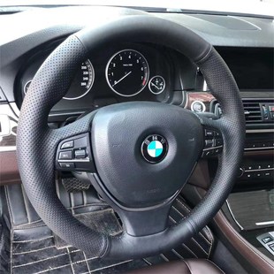 宝马X5专用手缝方向盘套X1X3X4X6 E60 5系525li3系320全包把套E90