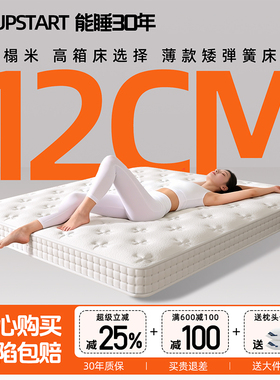 12CM榻榻米专用1米5x2米床垫软垫家用卧室席梦思卷包压缩180x200