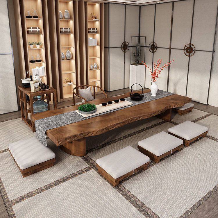 日式实木榻榻米茶桌椅组合原木整板茶几禅意泡茶台长条桌阳台矮桌,住宅家具,家用茶台/茶桌,淘宝优惠券,粉丝福利购,淘宝优惠卷