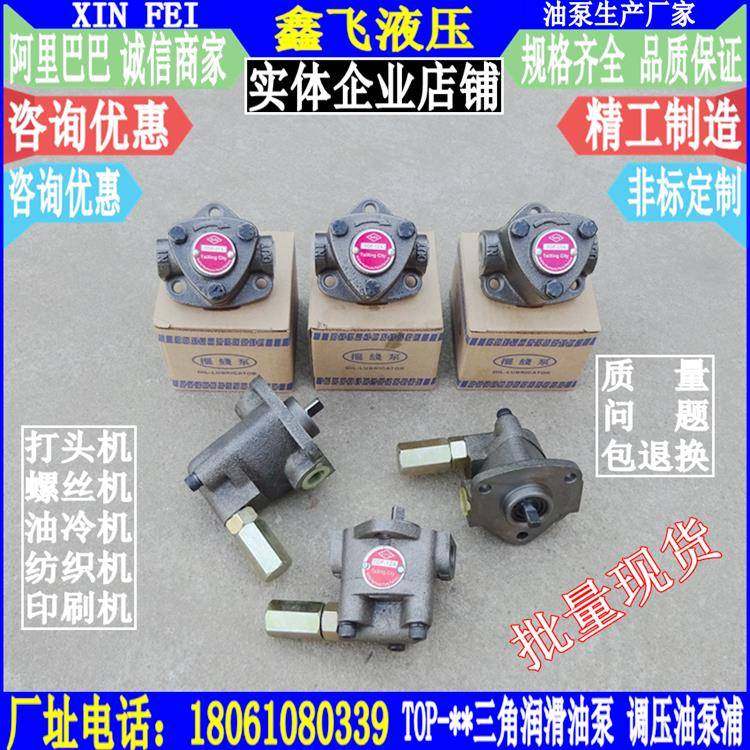 TOP-12A三角泵TOP-11A摆线泵TOP-13A齿轮泵ROP-10A打头机油泵浦VB
