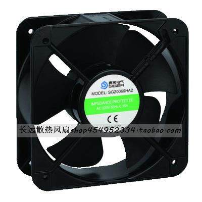 赛极电气 SG20060HA1 110V SG20060HA2 220V 静音风机 散热风扇