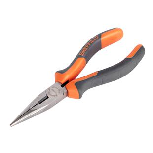 S045004尖嘴钳电工钳子多功能尖头钳尖口五金工具钳子6寸