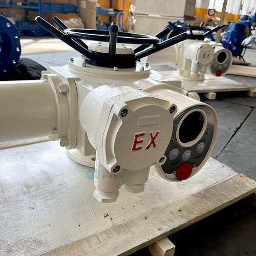 AC380V手电两用电动执行机构DZB45开关防爆型ZB45无源触点EX CT4