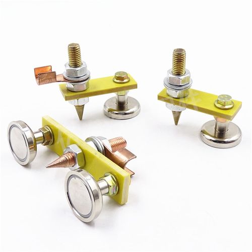 搭铁神器强磁电焊机地线搭铁头y钣金修复机搭铁线接头焊工搭铁神