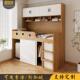 可定制尺寸收纳床衣柜床一体小户型多功能简约寄香港新加坡