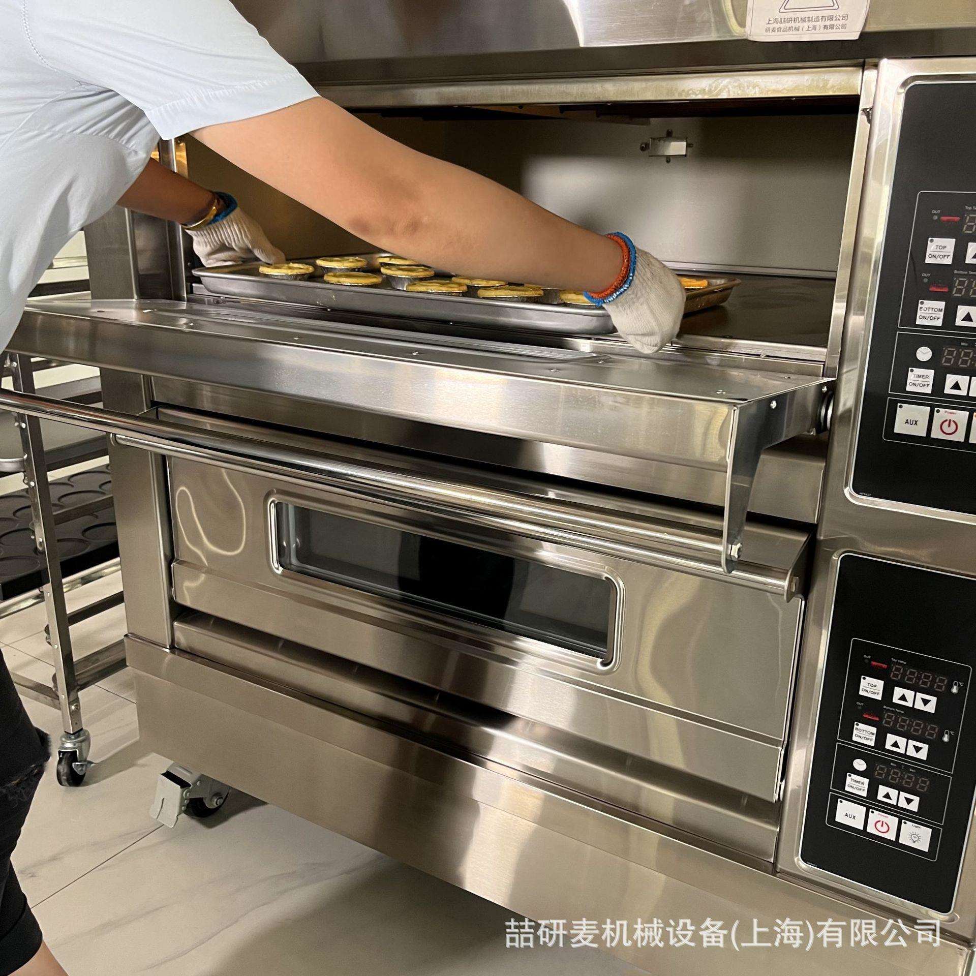 单层双层三层商用烤箱 按键控温烤炉 大型披萨蛋挞烤箱 Food Oven