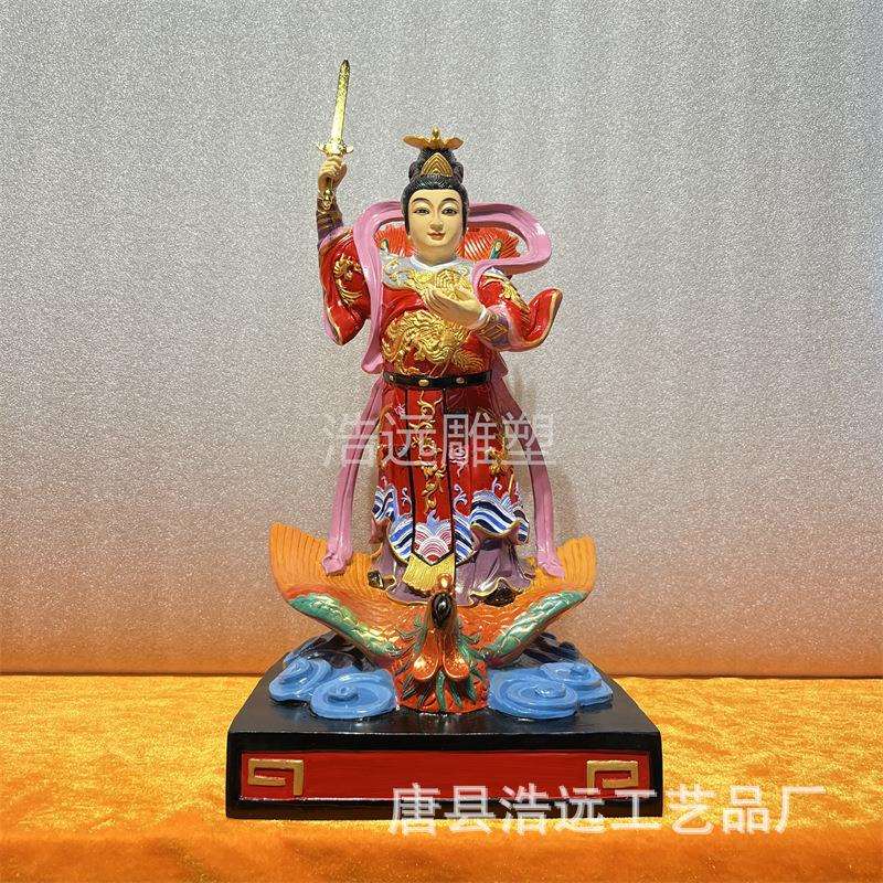 站九天玄女铜神像浩远雕塑厂铸造树脂纯铜女娲娘娘像