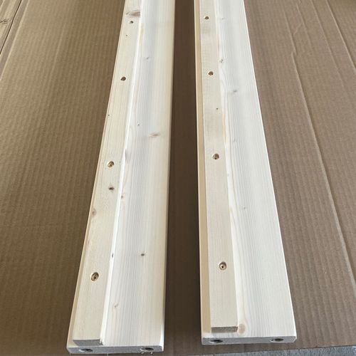 实木床配件横梁支撑龙骨床架上下床围栏梯子踏板书架床板床边定制