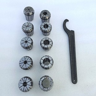 24NT50铣夹头10件套装 铣夹头北京滕州5036X52K X53KX5032铣床7