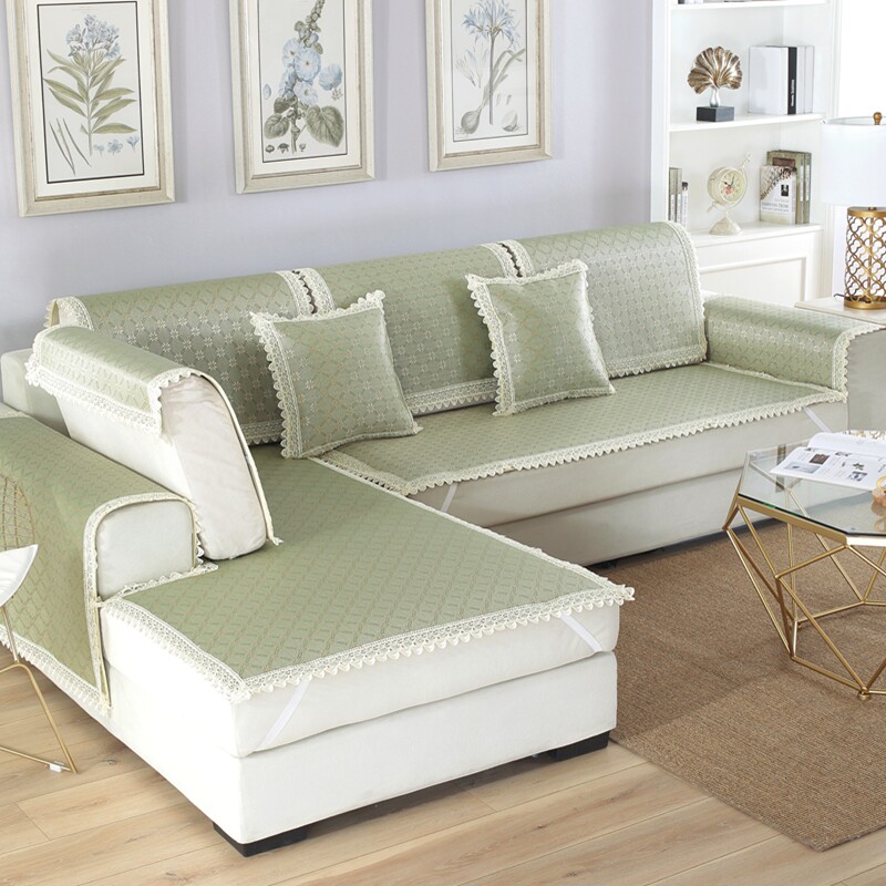 沙发垫夏季凉席凉垫欧式冰丝竹席子夏天客厅藤席布艺防滑皮坐垫套,居家布艺,沙发垫,淘宝优惠券,粉丝福利购,淘宝优惠卷