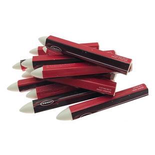 泰克轮胎记号笔补胎防水轮胎伤口标记笔白色951C蜡笔补胎工具12支