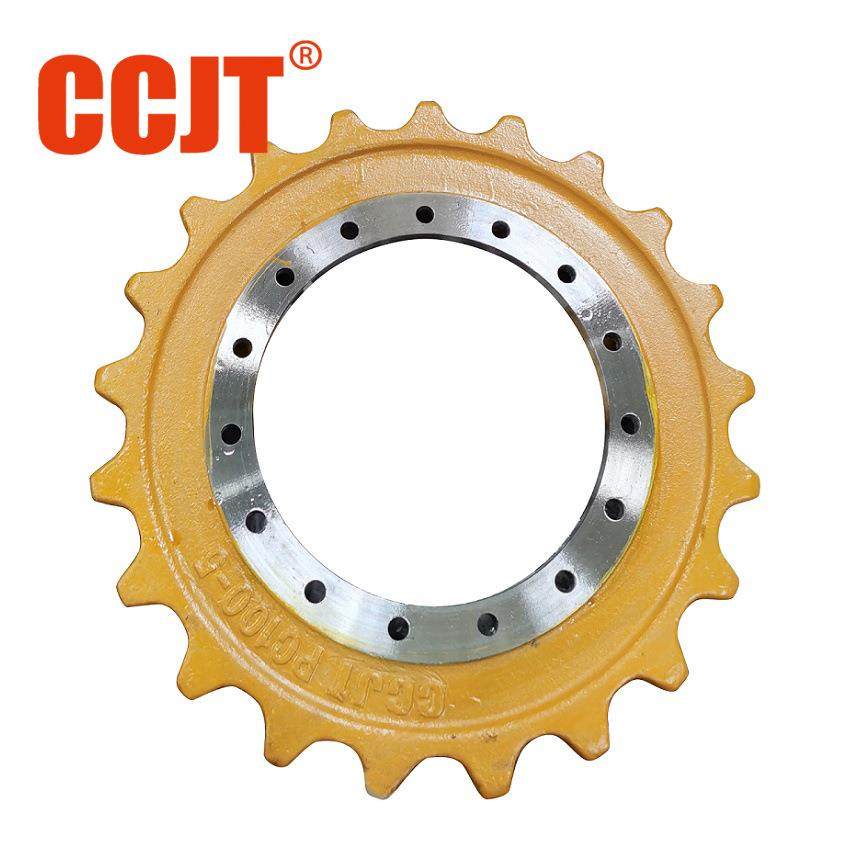 推土机齿块齿圈齿环引导轮导向轮四轮一带底盘配件履带推土机配件