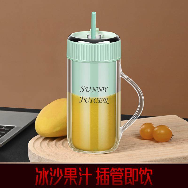 无线电动榨汁器便携式榨汁杯渣汁分离家用多功能迷你小型果汁机