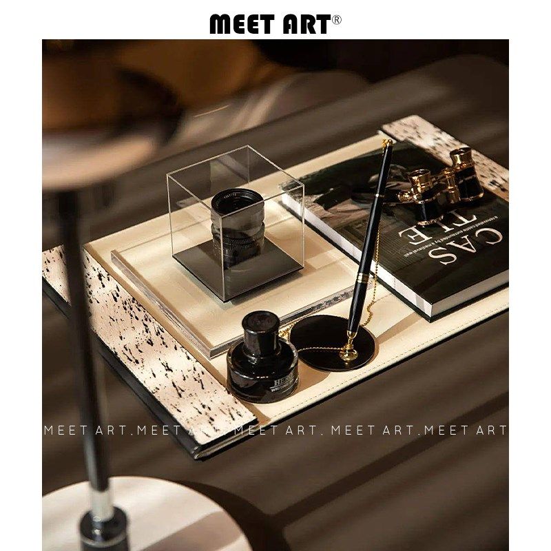 现代样板间书房办公区书桌面摆件桌垫墨水软装饰品家居展厅陈列,家居饰品,装饰摆件,淘宝优惠券,粉丝福利购,淘宝优惠卷