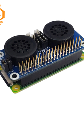 树莓派喇叭扩展板GPIO音频放大PWM声卡zero/3B/4B支持