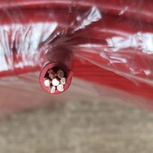 鑫川电BV25平方16平方10平方35平方50平70平国标铜芯单股多芯硬线