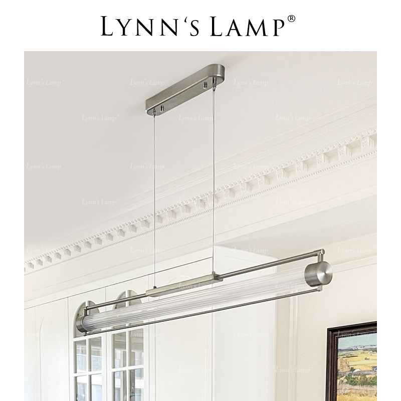 Lynns立意 极简风长条一字吊灯 餐厅吧台工业风岛台包豪斯餐桌灯,家装灯饰光源,餐厅吊灯,淘宝优惠券,粉丝福利购,淘宝优惠卷