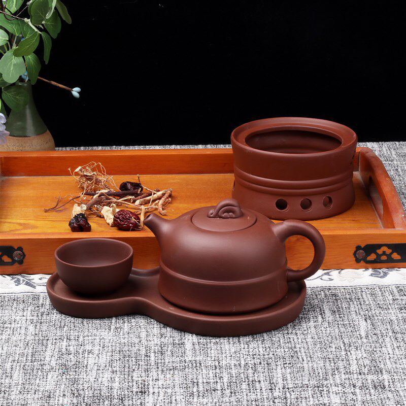 蒸汤壶功夫汤壶祥云壶紫砂壶茶壶会所酒店餐具功夫汤养生炖汤壶