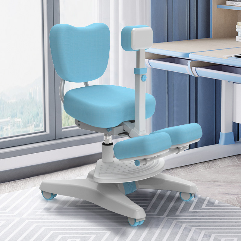 木乐歌儿童靠背椅子学生升降学习写字椅无气压升降坐姿矫正椅跪骑,住宅家具,儿童学习椅,淘宝优惠券,粉丝福利购,淘宝优惠卷