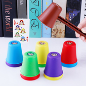 儿童益智类打地鼠亲子互动桌面竞技游戏4 6幼儿园儿童益智力玩具