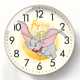 大象挂钟卡通可爱儿童房挂表早教创意钟表自动对时电波钟静音挂墙