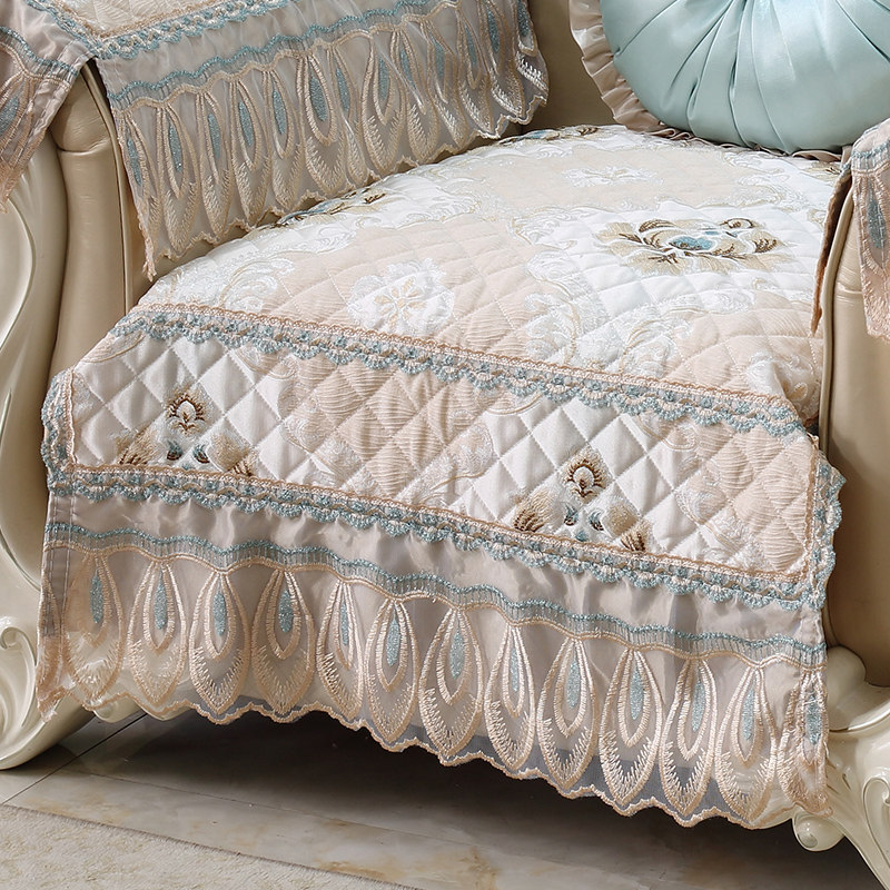 欧式沙发 扶手巾,靠背巾,抱枕套,等都可定做