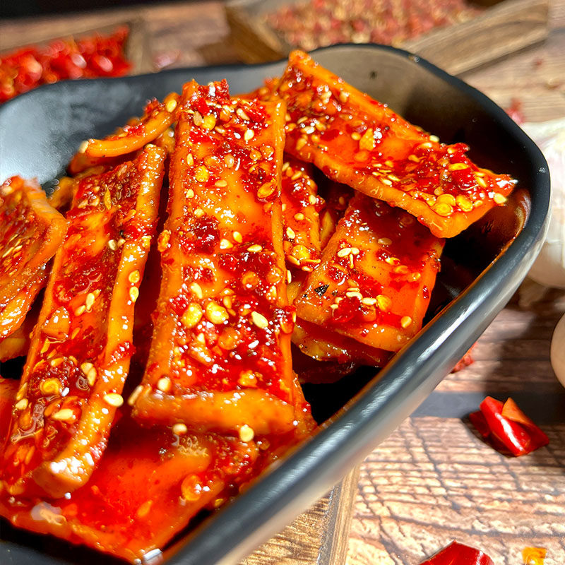 新鲜零食【麻辣豆腐干香辣豆干即食零食辣味小吃休闲食品山胡椒油