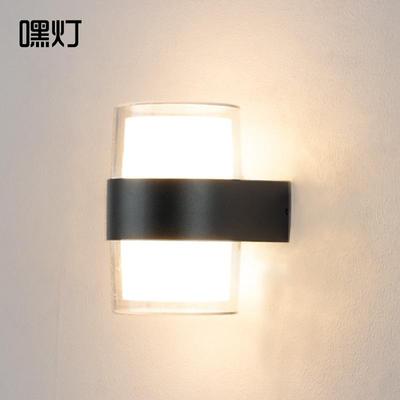 创意酒店过道客厅卧室楼梯走廊床头壁灯 简约现代户外防水led壁灯