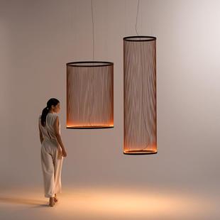 西班牙设计师楼梯吊灯别墅餐厅酒店loft公寓复式 楼旋转楼梯间吊灯